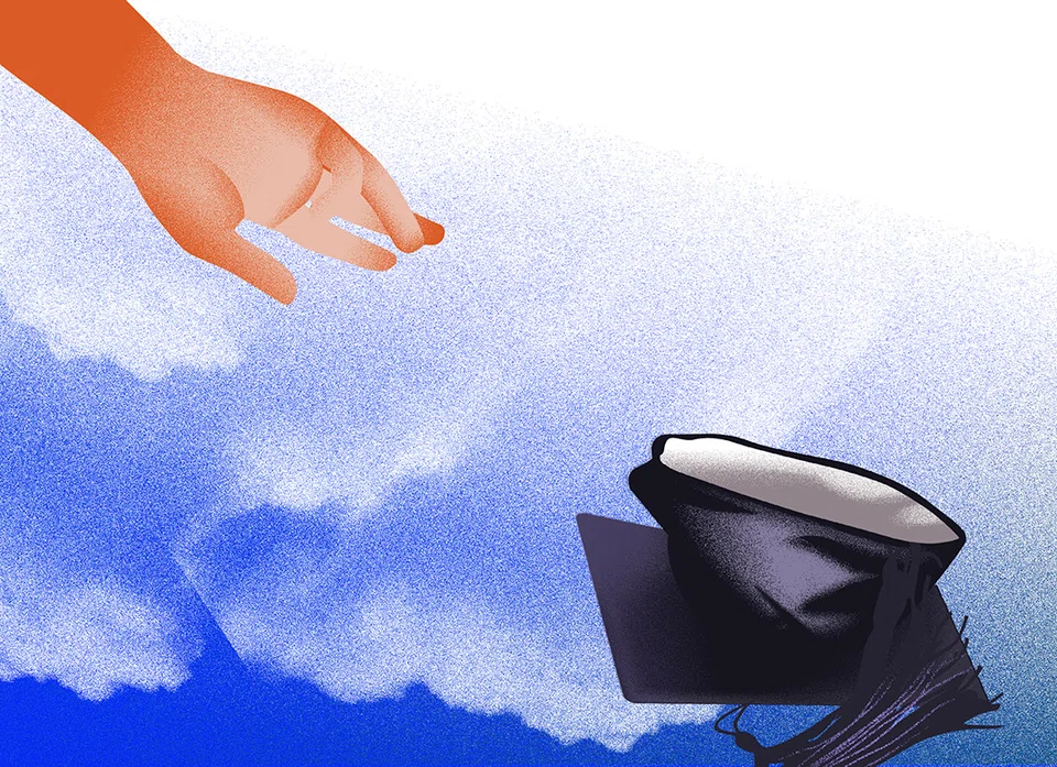 Whether it is from romanticised depictions of entrepreneurship in the media, or societal expectations to excel academically, Love, Bonito's Rachel Lim believes that there is equal pressure on both sides to either enrol in or leave university.