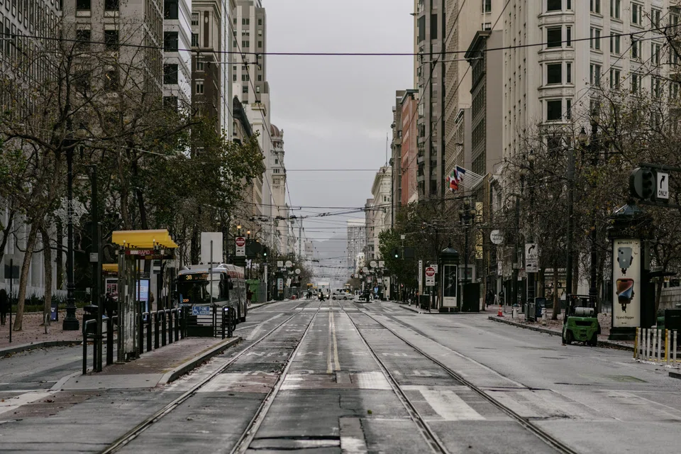 San Francisco has what is perhaps the most deserted major downtown in America. In any given week, office buildings are at about 40 per cent of their pre-pandemic occupancy.