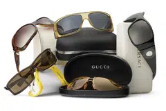 A selection of designer sunglasses owned by André Leon Talley are among the items to be auctioned by Christie’s. 