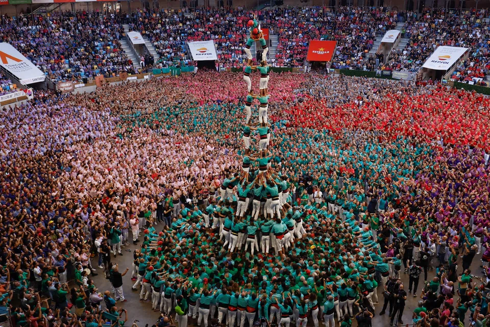 Human towers, or ‘castells’, were added to Unesco’s list of Intangible Cultural Heritage of Humanity in 2010 as an “integral part of (Catalan) cultural identity”. 