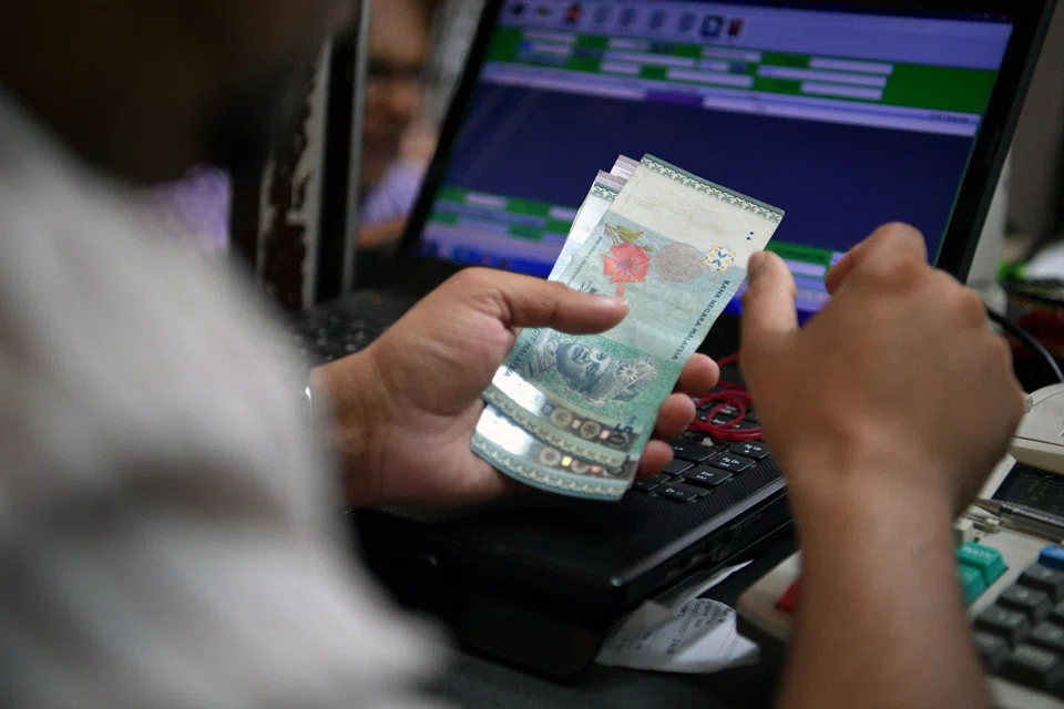 The Malaysian ringgit has fallen as much as 0.7 per cent to almost RM4.59 per dollar on Monday (Nov 21), after the weekend’s election resulted in a hung parliament.