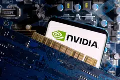 Nvidia’s stock falls to as low as US$392.30, down 4.7 per cent, to the lowest level since mid-June.