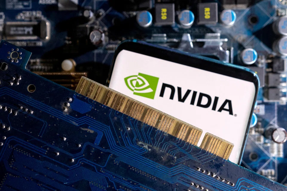 Nvidia’s stock falls to as low as US$392.30, down 4.7 per cent, to the lowest level since mid-June.