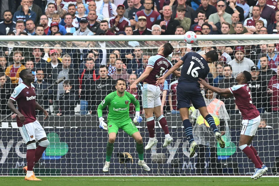 The result left Man City on 90 points with 1 game to play and second-placed Liverpool, chasing an unprecedented quadruple of trophies, 4 points behind but with 2 matches left.