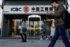 Industrial & Commercial Bank of China (above), China Construction Bank and other lenders may cut rates on local currency deposits across key tenors by between five and 20 basis points, said the people, asking not to be identified 