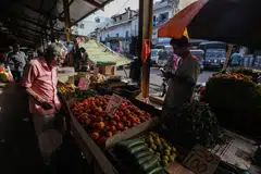 Sri Lanka’s agriculture sector grew 3 per cent from a year earlier, with an increase of 0.3 per cent in industrial output, while services grew by 1.3 per cent.