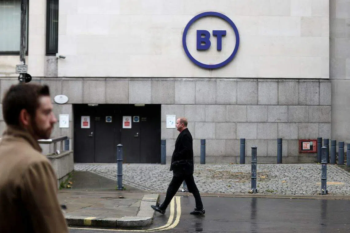 THE British government said it will use new powers to examine the national security implications of Patrick Drahi, BT Group's biggest shareholder, increasing his stake to 18 per cent.
