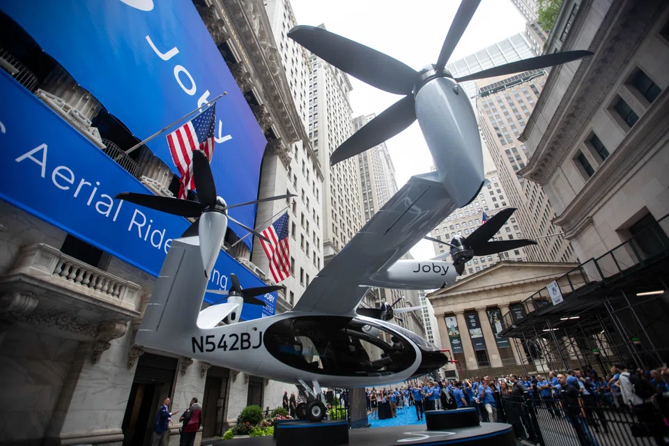 Joby Aviation eVTOL aircraft. 