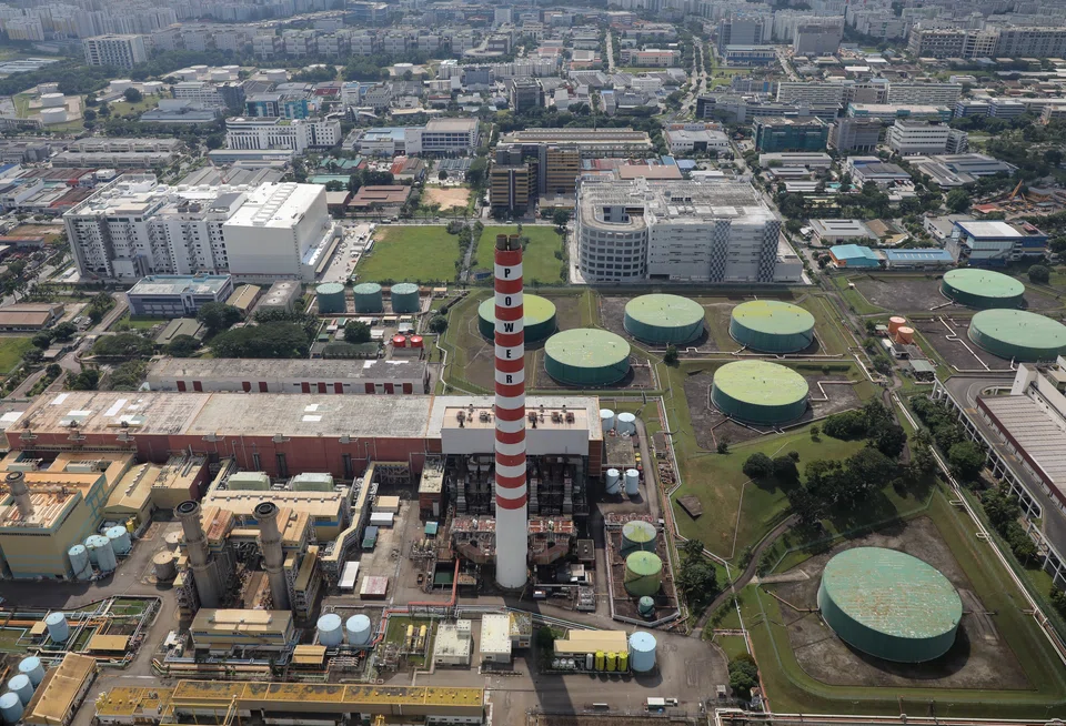 Some 95 per cent of Singapore’s energy mix comes from imported natural gas.