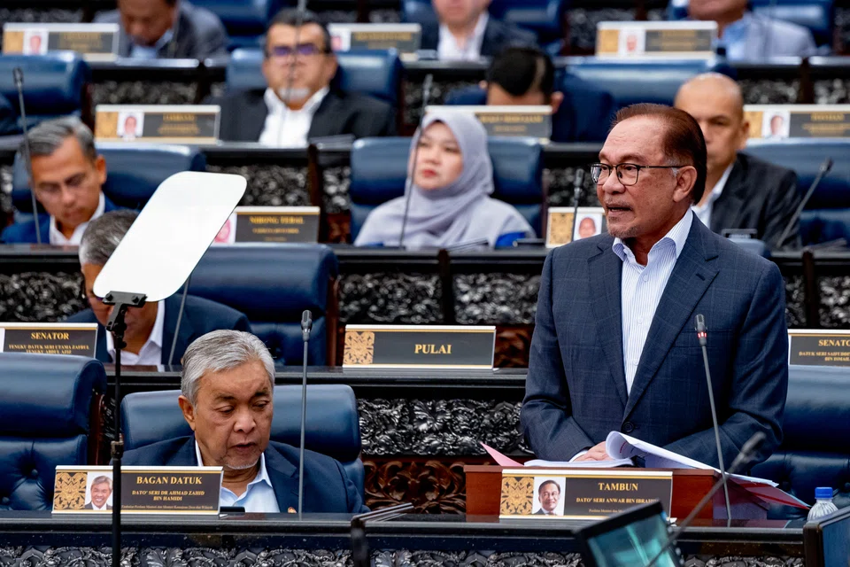 Malaysian Prime Minister Anwar Ibrahim tabled the Mid-Term Review of the 12th Malaysia Plan in the Parliament on Monday (Sep 11).