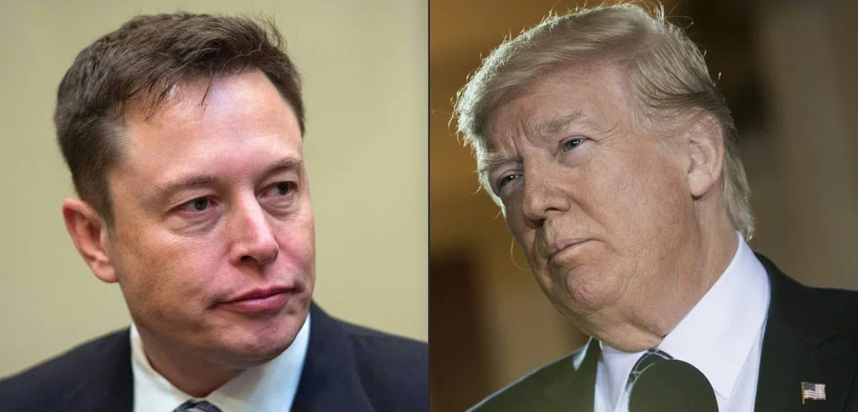 Former US president Donald Trump (right) vowed he would not be returning to Twitter if his account was reinstated following the purchase of the platform by tech billionaire Elon Musk (left).