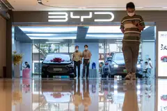 BYD's retail sales have totalled 152,863 vehicles from Nov 1-27, a nearly 83 per cent year-on-year increase in average daily sales.