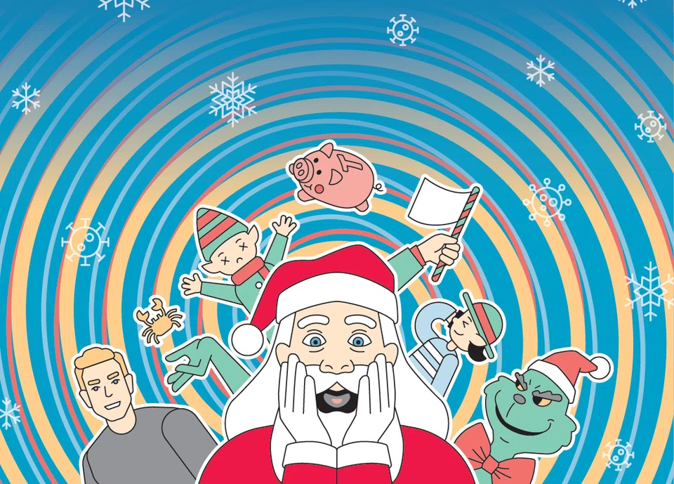 Post-pandemic disruptions are tripping up Santa's toy factory and holiday joy. Can he save Christmas in time?