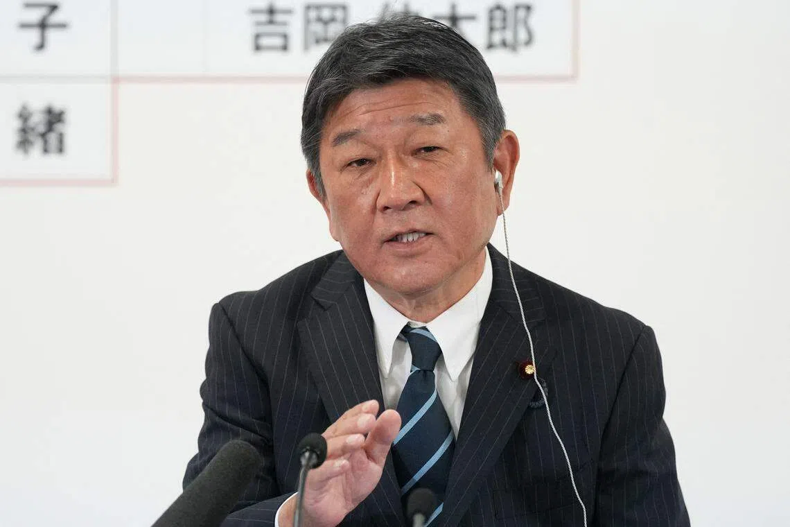 Liberal Democratic Party Secretary-General Toshimitsu Motegi said a probe found some lawmakers had accepted support for election campaigns from the church and its spin-off groups.