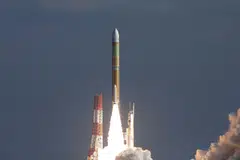 The H3 rocket, built by Mitsubishi Heavy Industries for Japan Aerospace Exploration Agency (JAXA), takes off at Tanegashima Space Centre, Japan, Feb 17, 2024. 