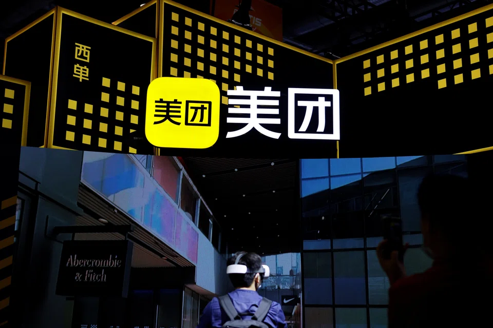 Meituan, whose services also include restaurant reviews and bike-sharing, says total revenue rose to 62.62 billion yuan (S$12 billion) in the three months ended September.