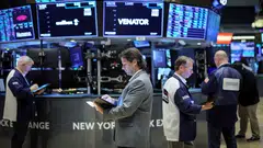 The Dow Jones Industrial Average fell 53.57 points, or 0.18 per cent, at the open to 29,536.84.