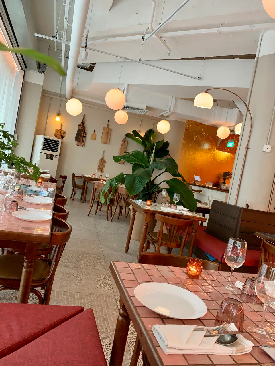 The warm interiors of Summer Hill are colourful and cheerful.