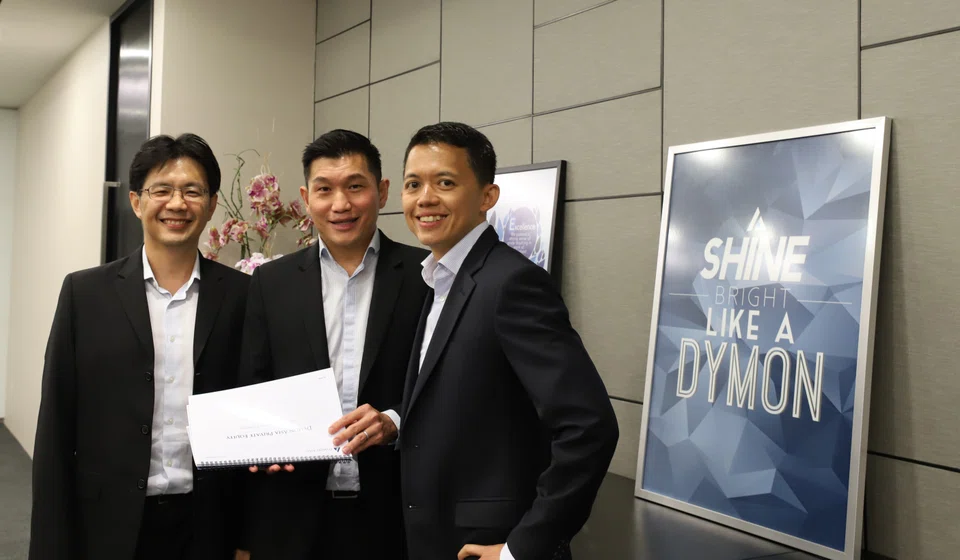 DAPE managing partners (from left) Gerald Chiu, Keith Tan and Tan Chow Yin. The firm manages US$1.3 billion across 3 funds.