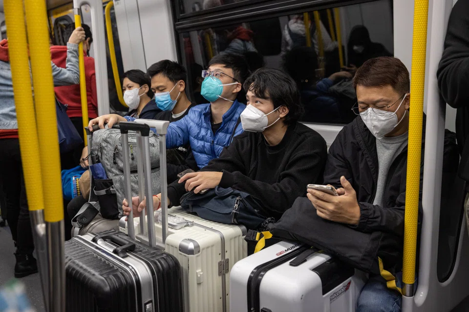 The immediate impact of China's border reopneing is a surge of overseas Chinese returning home, many of whom have not seen family for years.