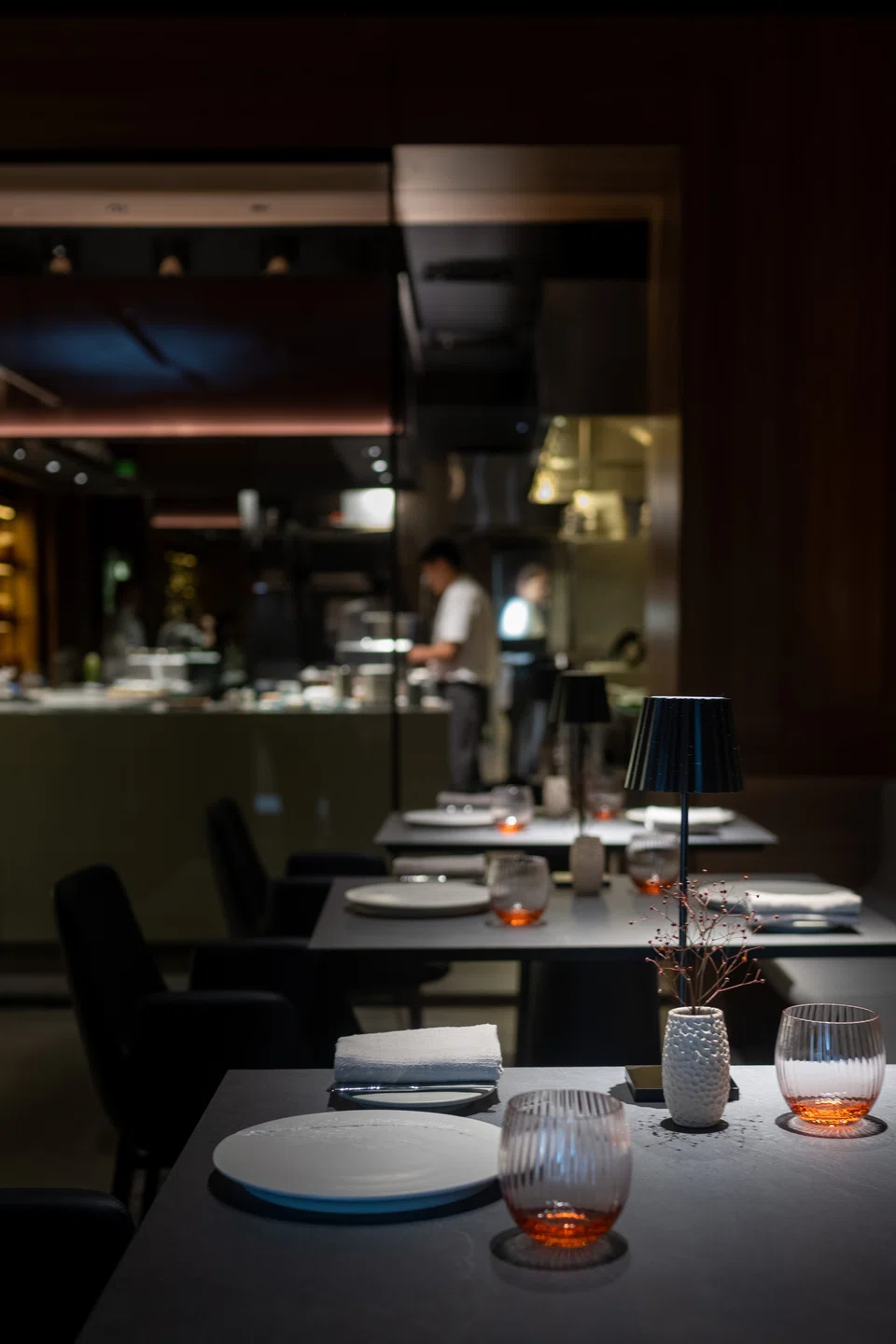 Interior of Restaurant Poise