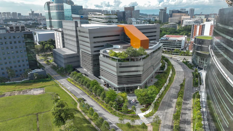 The Shugart (above), a Singapore property acquired by CapitaLand Ascendas Reit (Clar) in FY2023, is a research and development facility and business park property in the one-north district. 