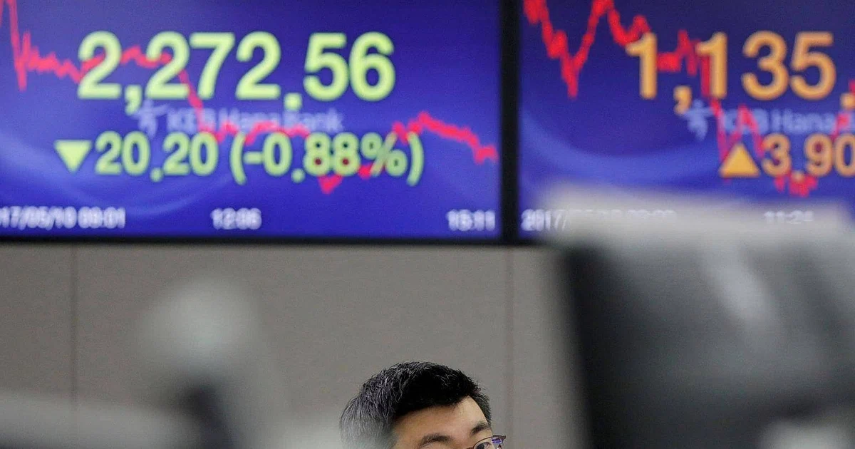 South Korea: Stocks slightly down, won holds steady - The Business Times