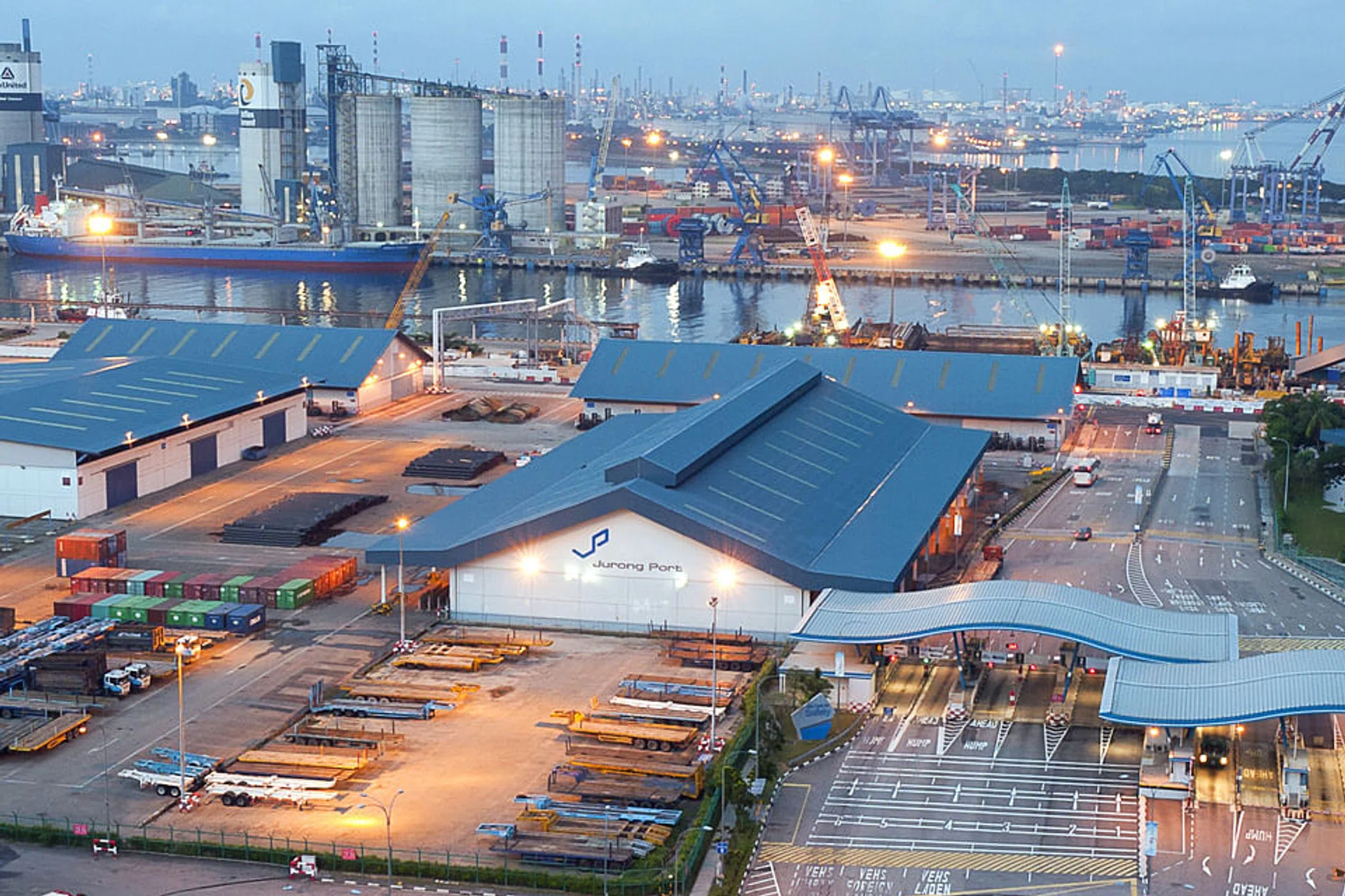 Jurong Port to build liquid-bulk terminal - The Business Times