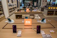 Smartphones from Chinese retailers like Xiaomi (top) and Realme have become top sellers in Russia after Samsung and Apple curbed sales in the country over the war in Ukraine.