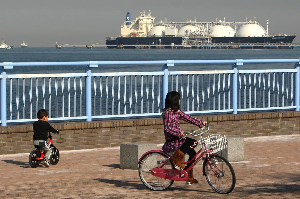 An LNG tanker off Sodegaura in Japan's Chiba prefecture. Japan is the world's largest importer of LNG, and is trying to insulate itself against supply shocks.  