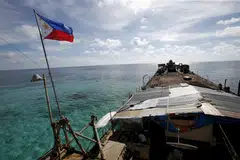 The Philippine Navy deliberately grounded the World War II-era BRP Sierra Madre on Second Thomas Shoal in 1999 to check China’s advance in the waters.