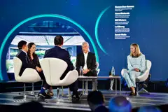 The session focused on financing the new economy, and panellists devoted a third of it to discussing whether the sustainable investing movement has lost momentum.