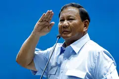 Indonesia's Defence Minister and presidential candidate Prabowo Subianto  is the candidate to beat, with a 20-point lead in Indikator Politik’s most recent poll released last month, with 45.8 per cent support.