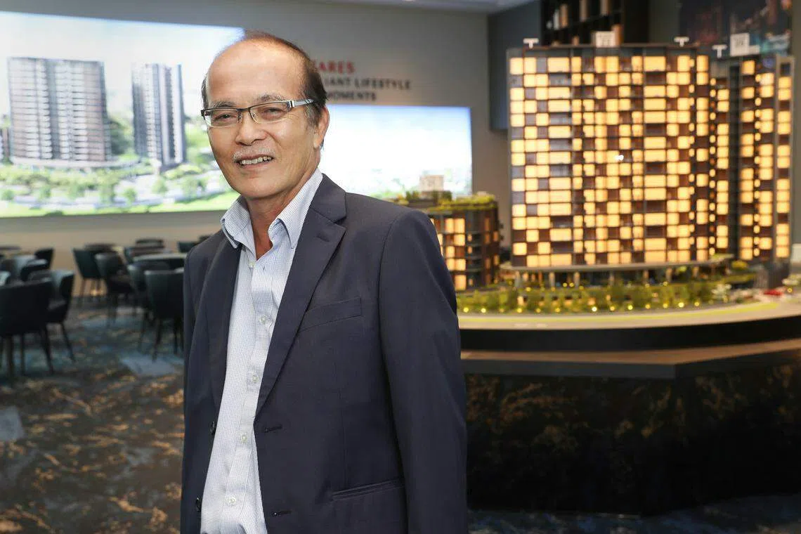 Ronald Leo, chairman and chief executive of Keong Hong Holdings.