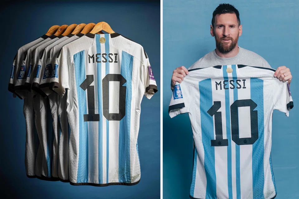 If the set of six jerseys that Lionel Messi wore during Argentina’s victorious 2022 World Cup indeed fetch above US$10 million, that could make the sale the most valuable collection of sports memorabilia ever auctioned off, Sotheby’s says.