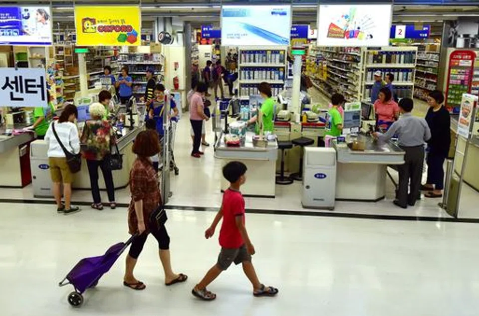 South Korea's inflation last month hit the highest since the Asian financial crisis in the late 1990s.