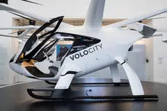As part of the launch, Volocopter, a German developer of electric vertical take-off and landing craft or eVTOLs, as flying taxis are known, carried out a flight integrated into conventional air traffic.