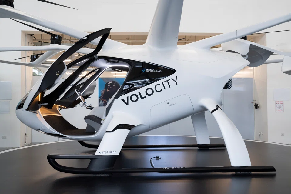 As part of the launch, Volocopter, a German developer of electric vertical take-off and landing craft or eVTOLs, as flying taxis are known, carried out a flight integrated into conventional air traffic.
