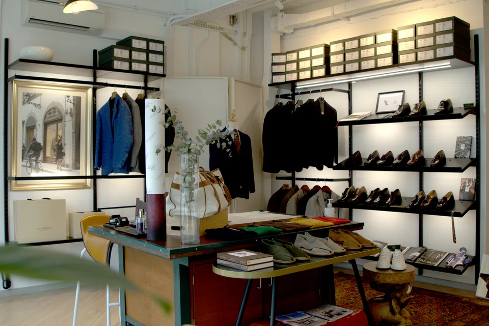 Shop in an apartment setting at The Decorum boutique