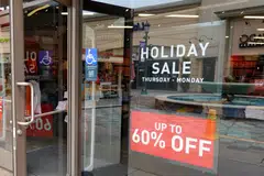 The conference board says its consumer confidence index slips to 102.3 this month from an upwardly revised 103.7 in April.