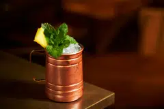 In a nod to Joseph Balestier's historical plantations, The Bar at 15 Stamford's signature cocktail Plantation 1840 features rum, pineapple juice, and sugarcane.