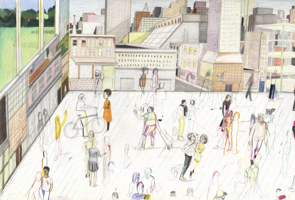 Knowledge spillovers that take place over chance encounters in cities are supposedly threatened with remote and flexi-work in place. Is it essential to agglomerate every day, though?