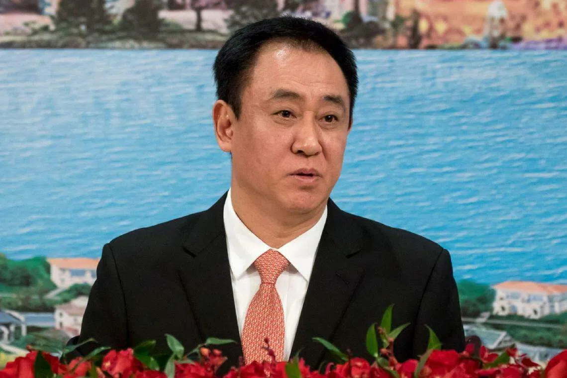 Hui Ka Yan, the billionaire founder of China Evergrande Group. His personal fortune swelled to US$42 billion at its peak in 2017. 