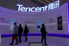 Tencent was among the China-focused counters that sold off on Monday.