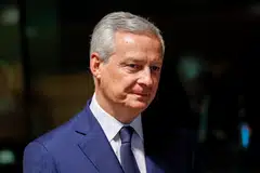French Finance Minister Bruno Le Maire (above) said he felt confident President Emmanuel Macron will be able to govern the country even though his camp lost its absolute majority.