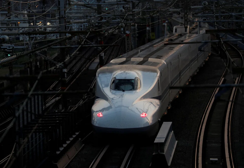 Japan's shinkansen, or bullet trains, began running in 1964, the year the country hosted the first Tokyo Olympics. But it is not clear when the cart services began.  