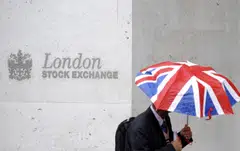 London’s benchmark FTSE 100 index dipped 0.1 per cent to 7,375.39 points.