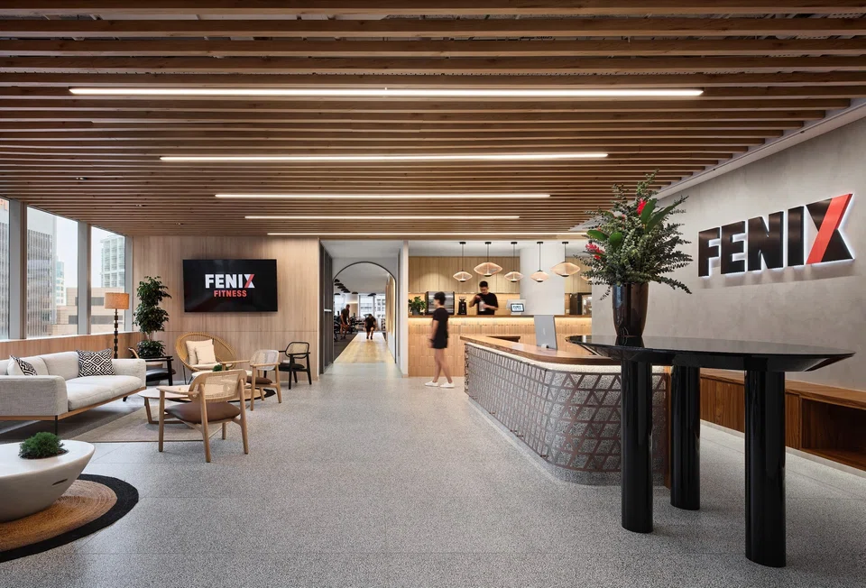 Fenix Fitness' sole outlet at Raffles Place. Its operating company Gym Alliance has been placed under provisional liquidation.