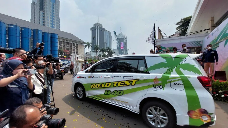 Indonesia is currently conducting a road test for biodiesel with 40 per cent palm oil content, known as B40.