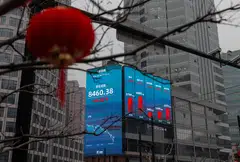 Shanghai stocks was again sharply higher, building on the near five per cent gains over the previous two days. 